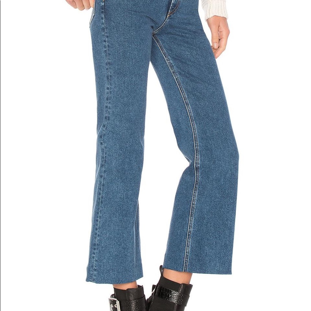 Rag & Bone Ankle Justine Wide Leg